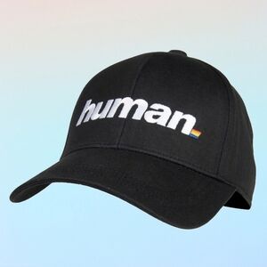 "HUMAN" HAT with RAINBOW - QUEER EYE OFFICIAL MERCHANDISE - NWOT